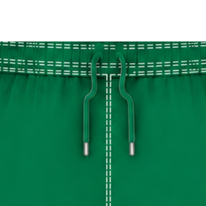 Pantalones Cortos de Rugby Verde Esmeralda y Blancos, Cintura Elástica con Cordón, Ropa Deportiva Ligera para Entrenamiento, Partidos y Equipos - Product Image 5