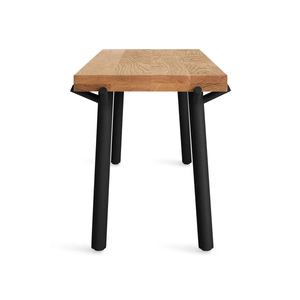 Banc au design minimaliste en teck de haute qualité pour l'extérieur, idéal pour la maison, les bars, les pubs, les cafés et les restaurants. - Product Image 3