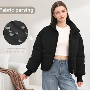 High Quality WOMENPuffer <b>Jacket</b> Water Down <b>Jacket</b> Bulk Supplier - Product Image 2