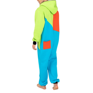 Custom Logo Printed Breathable Solid <b>Men</b> Jumpsuit Hoodie One Piece <b>Pajamas</b> For Women Fleece Onesie Available Wholesale - Product Image 2