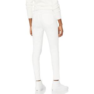 Jean en denim tissé mi-lourd pour homme, coupe droite, taille haute, style décontracté, blanc, pour l'été 2026, en vente en ligne (OEM) - Product Image 6