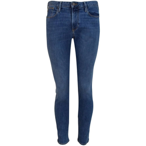 Jeans en denim extensible pour homme, coupe ajustée, confortable, décontracté, élégant, personnalisable, respirant, écologique, 100% coton, bleu, noir, délavé - Product Image 4