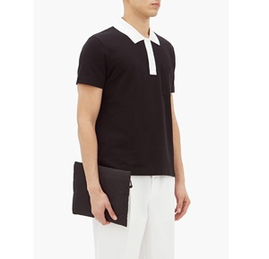 Polo tendance pour homme avec blocs de couleur, séchage rapide, respirant, pour le golf, logo personnalisé, OEM ODM, vêtements de sport - Product Image 6