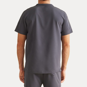 Medical Scrub <b>Sets</b> Unisex Stretch Hospital Uniforms Nurse Dental <b>Doctors</b> Workwear Custom Logo Scrub Uniform 2 Piece <b>Set</b> - Product Image 2