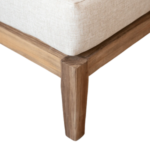 Ensembles de canapés contemporains en bois de teck recyclé, canapé modulaire pour salon et mobilier d'extérieur - Product Image 6
