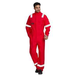 Uniformes de Trabajo Industriales Hechos a Medida 2026, Overol Unisex de Alta Visibilidad, Transpirable, de Algodón, Ropa de Trabajo de Cuerpo Completo - Product Image 5