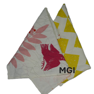 Essuie-tout en coton 100% biologique, écologique, réutilisable, toile de cuisine avec impression de logo personnalisé, essuie-tout promotionnel pas cher - Product Image 5