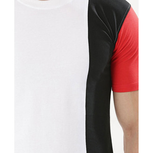 Camiseta deportiva de alta calidad, manga corta, 100% algodón, logotipo personalizado, colores sólidos, camiseta lisa de gimnasio para hombre - Product Image 3