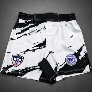 Custom MMA Board Shorts Cage Fight Shorts Grappling BJJ No Gi Training Breathable MMA Training Shorts Custom Made - Product Image 1