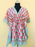Kaftan indien fait main, écologique, décontracté, léger, pour femmes, en voile de coton doux, ethnique, robe de soirée, robe de plage, robe de fête, abaya d'été