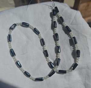 ลูกปัดมอยส์ซาไนต์ทรงแฟนซีสีขาวและสีดำขนาด 3 มม. งานแฮนด์เมด คุณภาพ AAA สำหรับทำเครื่องประดับและสินค้าอื่นๆ - Product Image 2