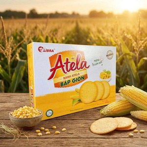 แครกเกอร์ข้าวโพดผักแสนอร่อย 342 กรัม ขนมอบกรอบ ผู้ผลิต ODM ขายส่ง - Product Image 1