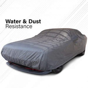 Funda para Auto ROADPOWER Premium Impermeable y Resistente a Arañazos con Bolsillo con Cremallera para Espejo, Ofrece Protección UV para Todo Clima - Product Image 2