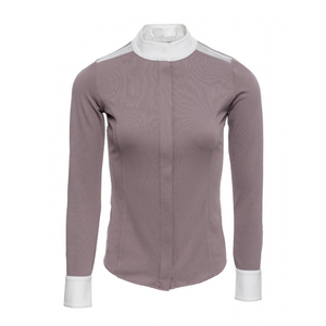 Customized Women's Equestrian Base Layer Show <b>Shirts</b> Breathable Elastic Fabric Horse Riding Clothing Short Sleeves Modern Luxury - Product Image 5