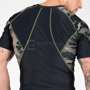 Rashguard pour homme à manches longues, nouveau design, en vente en ligne, service OEM, vêtements de fitness pour homme. - Product Image 6