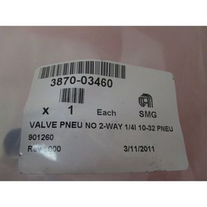 วาล์วนิวแมติก NEW AMAT 3870-03460 แบบ 2 ทาง 1/4I - อุปกรณ์และอะไหล่เซมิคอนดักเตอร์ระดับโลกที่เชื่อถือได้ - Product Image 1