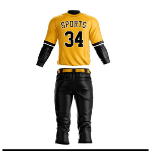 Fournisseur classé parmi les meilleurs, uniformes de softball personnalisés avec votre propre logo et design, maillots bon marché, uniformes de baseball imprimés pour adultes - Product Image 3