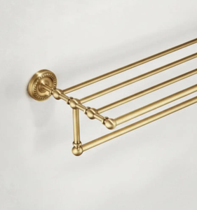 Factory Direct Hot Selling Large Size Metal Wall Mounted Towel Display Bar Holder for Bathroom Use - Product Image 1