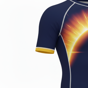 Camiseta de compresión duradera sublimada para hombres, mujeres y niños, para MMA, BJJ, Jiu Jitsu, entrenamiento sin gi, personalizada, al por mayor, traje de baño - Product Image 5