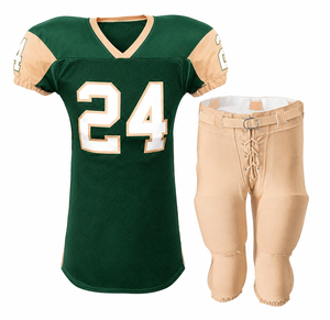 Uniforme de football américain personnalisé de qualité supérieure 2026, 100 % polyester, tenue d'équipe, uniforme de football américain, service OEM - Product Image 4
