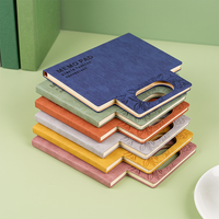 Bloc-notes à couverture rigide de forme spéciale, impression à chaud, texte personnalisé, logo personnalisé pour les cadeaux de clients de petites entreprises