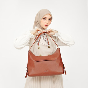 Elegant Fashion Solid Color PU Tote Bag Zipper Closure Long Shoulder Strap Large Capacity Daily Use Women's <b>Handbag</b> All Seasons - Product Image 1