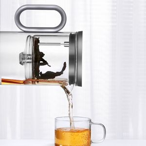 Teiera in Vetro Resistente al Calore da 500mL, Nero Canna di Fucile, con Interruttore Magnetico per Caffè e Acqua, Ideale per Regali e Feste - Product Image 2