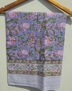 Indian Hand Block Print <b>Sarong</b> Pareo Cotton Beach Wrap Bikini Cover Up Soft Lightweight Boho Swimwear Cover Up 100% soft cotton - Product Image 2
