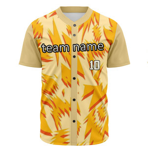 2026 New Wholesale Custom Gradient Sublimation Baseball Jersey baseball uniforms - Product Image 3