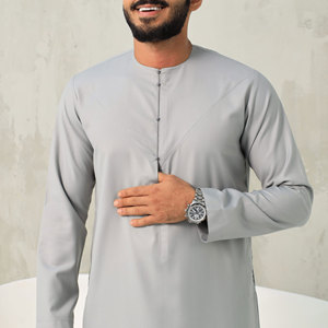 Fábrica OEM de Thobes: Poliéster Islámico Personalizado con Confección Moderna y Antiencogimiento para Marcas Globales y Exportación - Product Image 6