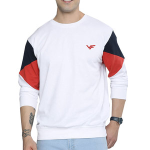 Sweat-shirts pour hommes tendance, conçus pour un confort quotidien et un style décontracté, en coton mélangé basique - Product Image 1