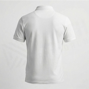 เสื้อโปโลผู้ชายไซส์ใหญ่ ผ้าฝ้าย 100% แขนสั้น สไตล์ลำลองกึ่งทางการ สีสันปรับแต่งได้ คุณภาพสูง ระบายอากาศได้ดี - Product Image 2