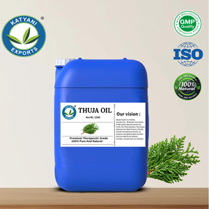 Proveedor y fabricante de aceite esencial de tuja destilado al vapor para cosméticos y formulaciones de aromaterapia en India. - Product Image 4