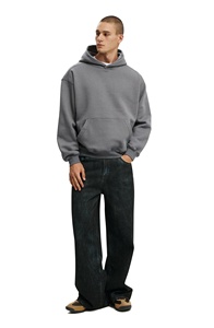 Ventes en gros de sweats à capuche personnalisés pour hommes, en coton lourd, décontractés - Product Image 5