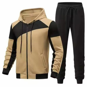<b>Athletic</b> Track Suit Elastic Waist Straight Track Suit Breathable Comfortable Track Suit - Product Image 1