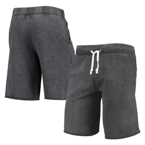 Shorts en maille respirante en coton écologique vert pour hommes - Product Image 6