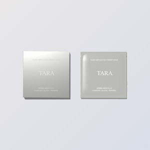 Masque pour le visage TARA Korean K-Beauty Algae Ampoule Sea Therapy Mask Fabriqué en Corée 27g x 5 Algues Marines Sans Parabène - Product Image 3