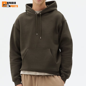 Ventes en gros de sweats à capuche pour hommes de qualité supérieure, coupe classique, ensembles de vêtements de sport, streetwear, logos imprimés personnalisés, 100% coton molletonné - Product Image 2