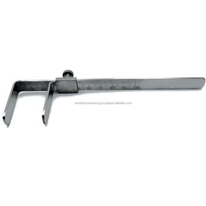 Jauge d'occlusion manuelle dentaire Willis en acier inoxydable, instrument de mesure orthodontique avec poignée ergonomique pour occlusion verticale - Product Image 4