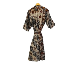 ชุดคลุมอาบน้ำชุดคลุมยาวพิมพ์ลายดอกไม้วินเทจชุดกิโมโนส่าหรีผ้าไหมเก็บความร้อนสำหรับผู้หญิงชุดชายหาดของขวัญคริสต์มาสสำหรับผู้หญิง - Product Image 3