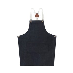 Delantal de Lona Premium para Chef de Restaurante, con Logotipo Personalizado, Correa de Cuero Ajustable, Uniforme para Camarero, Cocinero de Bistro, Maestro de Barbacoa, Cocina - Product Image 5