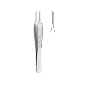 คีมจับเนื้อเยื่อแบบหยัก BOB Micro Adson ขนาด 0.8 มม. ผลิตจากสแตนเลสสตีล สำหรับการผ่าตัดด้วยมือ ระดับ Class I ได้รับการรับรองมาตรฐาน CE - Product Image 4