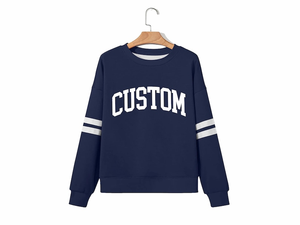 Sudadera de Forro Polar con Logotipo Personalizado 2025 para Mujer y Prenda de Punto Informal de Gran Tamaño, Sudadera Transpirable de Manga Larga - Product Image 4