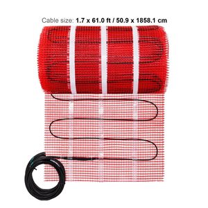 100 piedi quadrati Sistema di Riscaldamento a Pavimento Elettrico 14-113 F con Termostato Digitale 110-120V, Accessori per Pavimentazione - Product Image 6