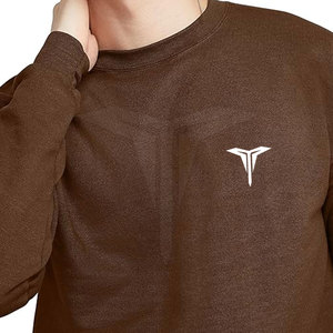 Meilleures ventes : Sweat-shirts d'hiver pour hommes 100 % coton, style streetwear, logo personnalisé, marque privée, coupe confortable et régulière - Product Image 3