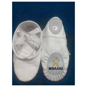 MBAANI Soft Ballet <b>Shoes</b> Women Genuine Leather Upper Flat Dance Training Footwear <b>Size</b> 10 Soft leather dance training <b>shoes</b> - Product Image 2