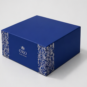 Elegante Caja de Perfume Azul Rey con Tapa Magnética - Product Image 6