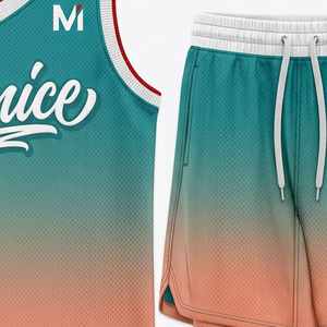 Uniforme de Baloncesto Sublimado con Diseño Personalizado, Conjunto de Camiseta y Pantalones Cortos, Ropa Deportiva Transpirable para Hombre y Mujer - Product Image 2