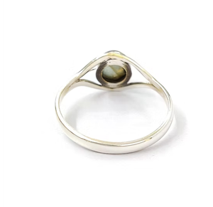 Anillo de labradorita en forma de ojo, plata de ley 925, gema, colección hecha a mano, joyería de plata fina, precio al por mayor - Product Image 4