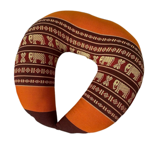 Oreiller à motif thaïlandais pour dormir sur le ventre – Coussin en forme de U pour dormir sur le ventre et masser le visage - Product Image 3